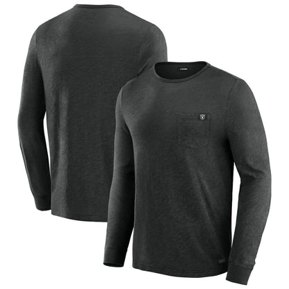 Las Vegas Raiders J. Palmer In-The-Pocket Long Sleeve T-Shirt - Black for sale