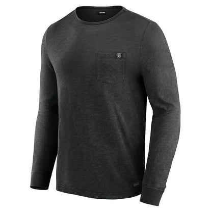 Las Vegas Raiders J. Palmer In-The-Pocket Long Sleeve T-Shirt - Black for sale