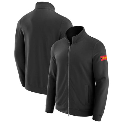 Kansas City Chiefs J. Palmer QB1 Full-Zip Sweatshirt - Black for sale