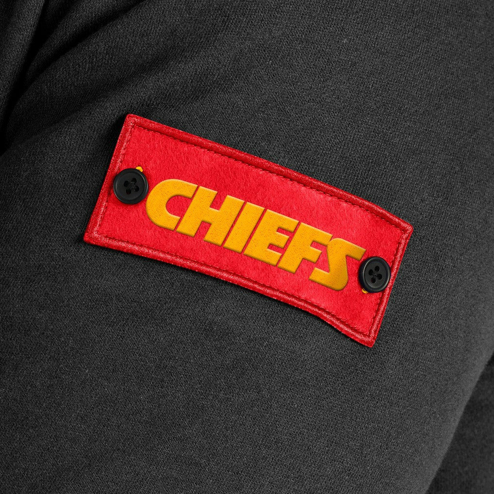 Kansas City Chiefs J. Palmer QB1 Full-Zip Sweatshirt - Black for sale