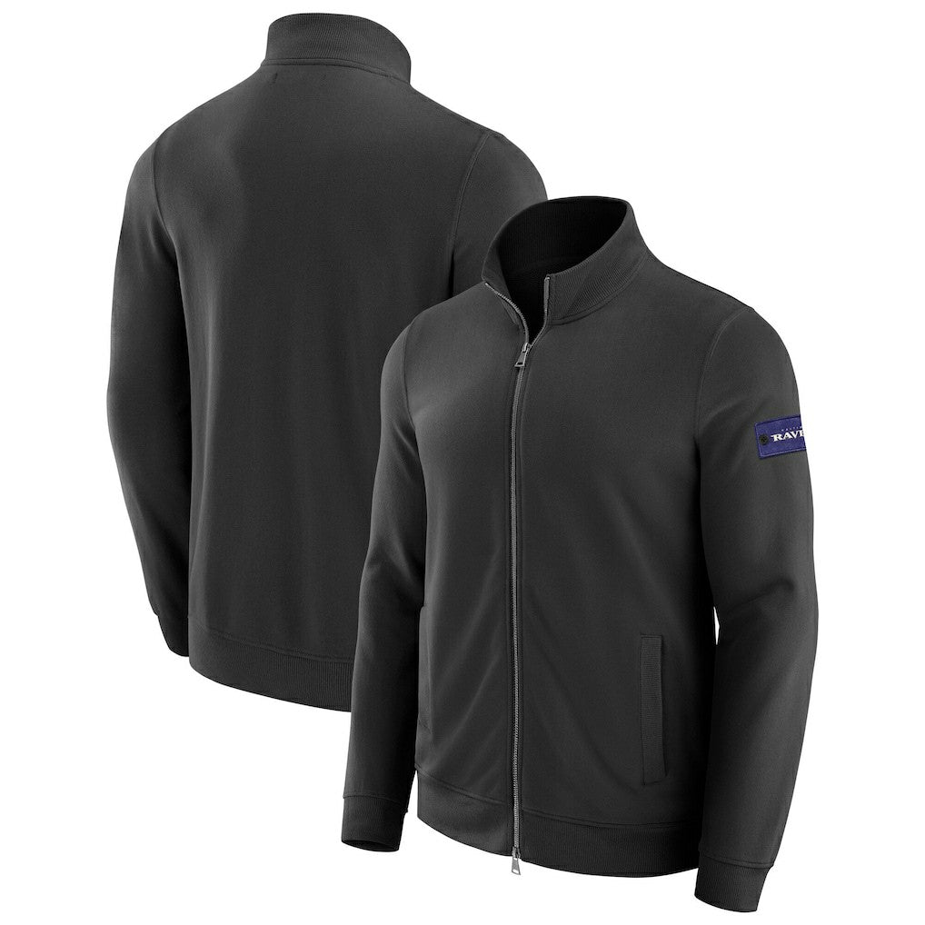 Baltimore Ravens J. Palmer QB1 Full-Zip Sweatshirt - Black on sale
