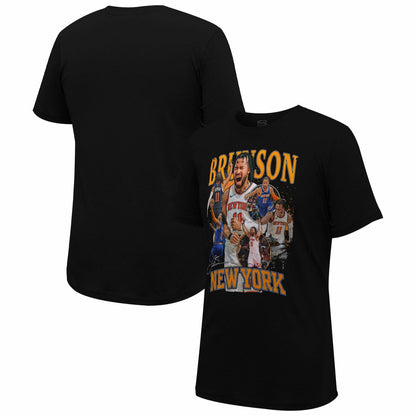 Jalen Brunson New York Knicks Stadium Essentials Unisex Player Crossroads T-Shirt - Black discount