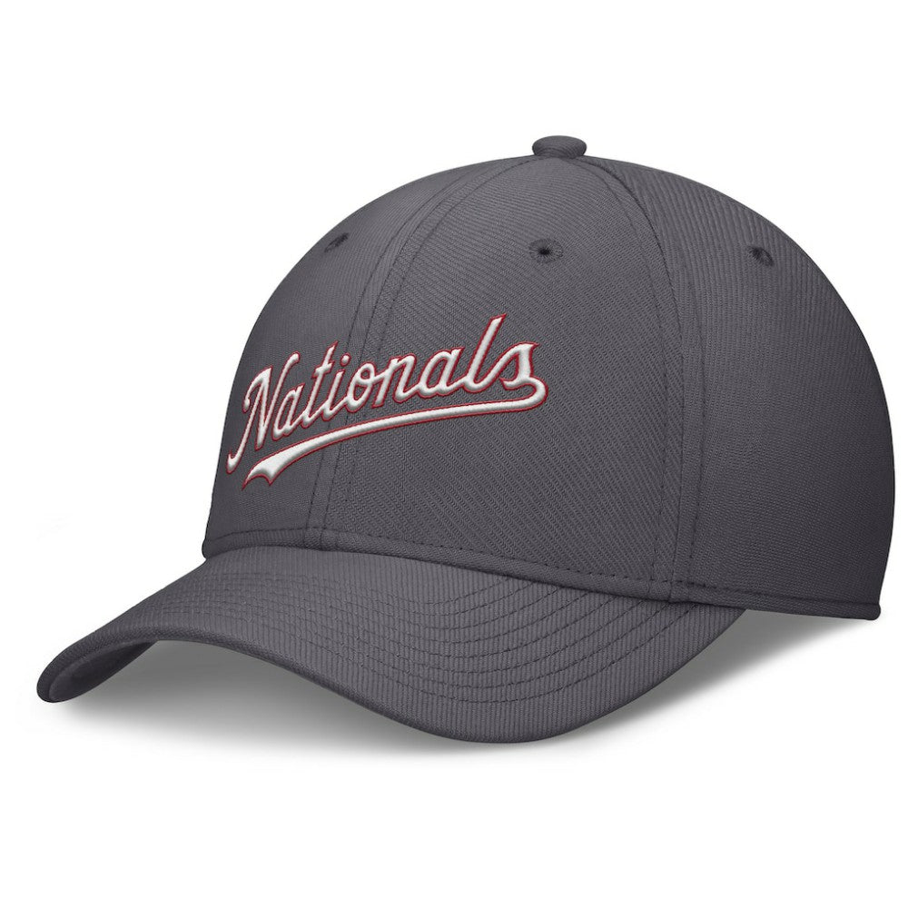 Washington Nationals Swoosh Performance Flex Hat - Gray | Nike