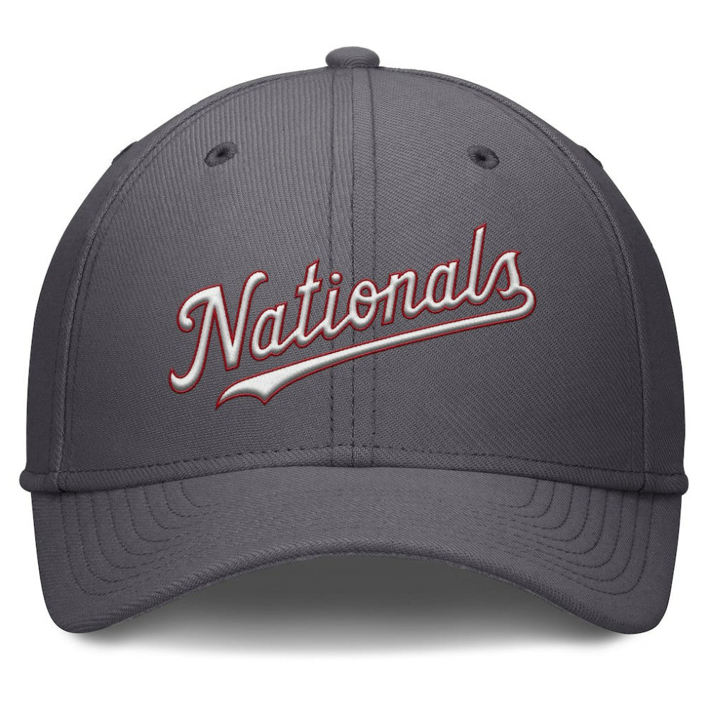 Washington Nationals Swoosh Performance Flex Hat - Gray | Nike