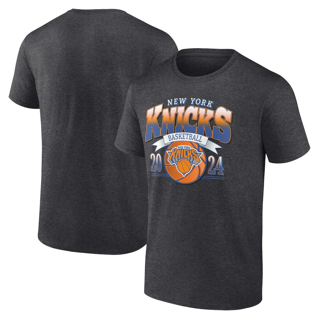 New York Knicks Fast Break Finisher T-Shirt - Charcoal sale
