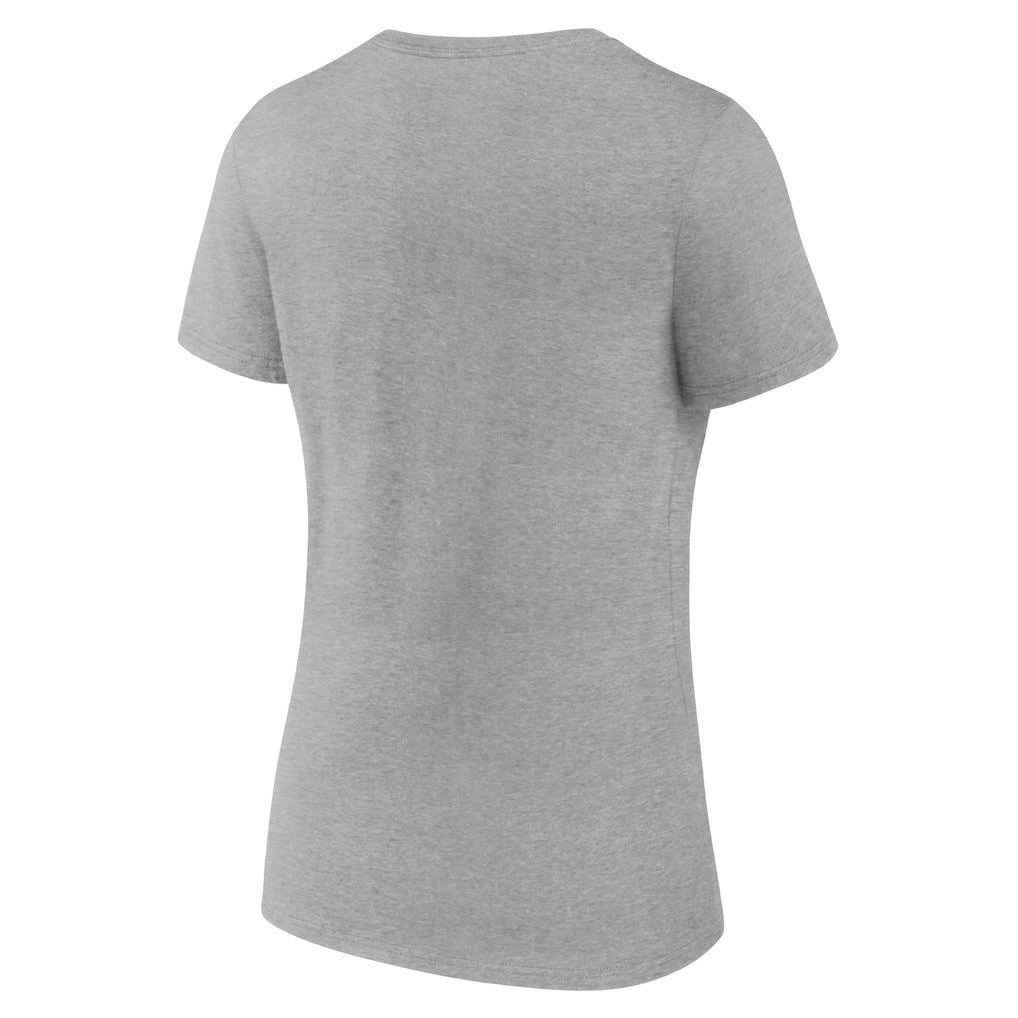 Oklahoma City Thunder Women's Alternate Logo V-Neck T-Shirt - Gray on sale
