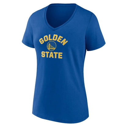 Golden State Warriors Women's Overtime V-Neck T-Shirt sale - Royal shop