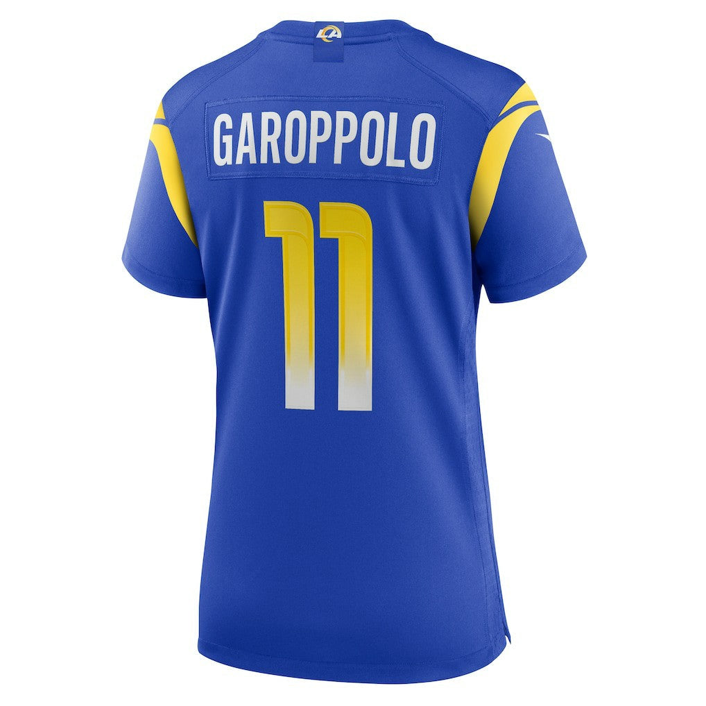 Jimmy Garoppolo Los Angeles Rams Women's Team Game Jersey - Royal | Nike cheap