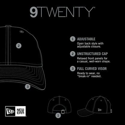 Washington Nationals Women's Vintage Deco 9TWENTY Adjustable Hat - Brown | New Era