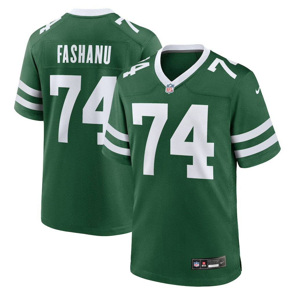 Olu Fashanu New York Jets Player Game Jersey - Gotham Green | Nike on sale