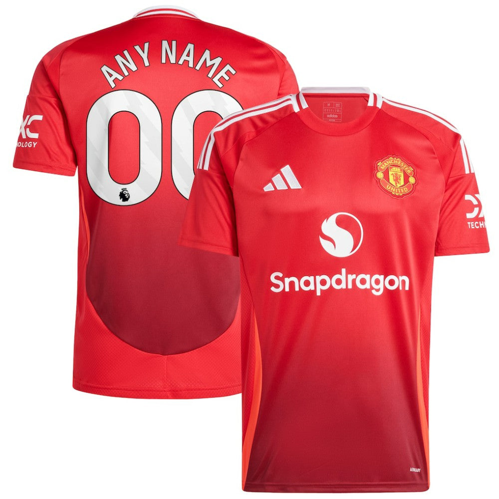 Manchester United 2024/25 Home Replica Custom Jersey - Red | Adidas outlet