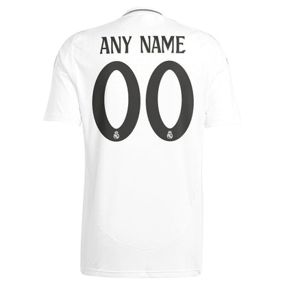 Real Madrid 2024/25 Home Replica Custom Jersey - White | Adidas shop