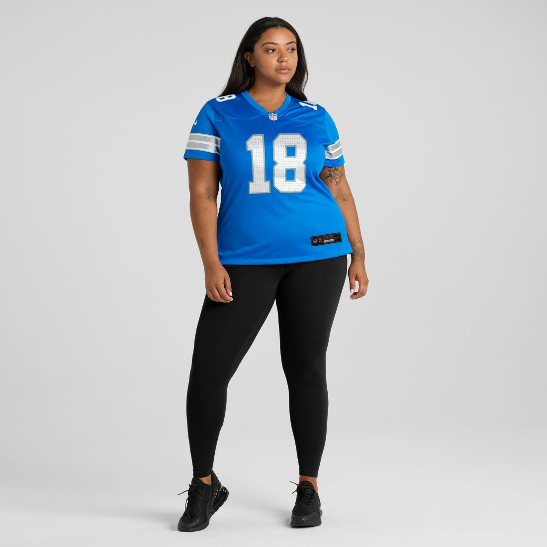 Isaac TeSlaa Detroit Lions Women's Game Player Jersey - Blue | Nike cheap