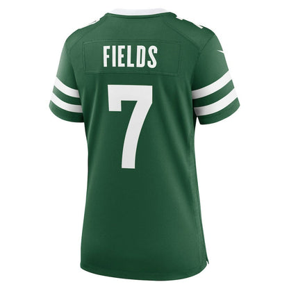 Justin Fields New York Jets Women's Game Jersey - Legacy Green | Nike on sale