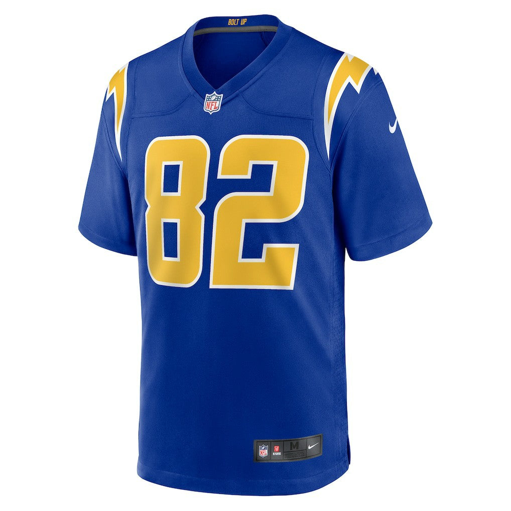 Brenden Rice Los Angeles Chargers 2nd Alternate Game Player Jersey - Royal | Nike outlet
