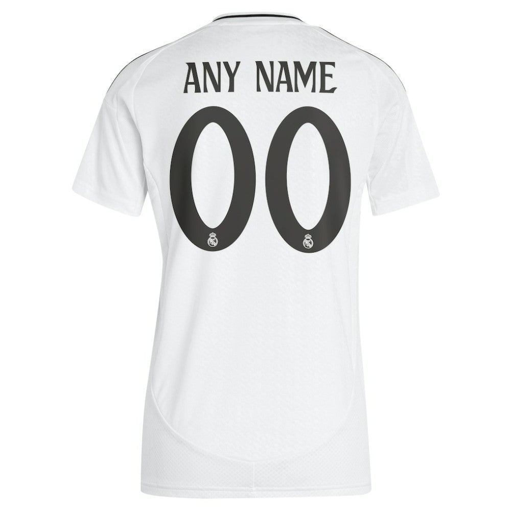Real Madrid Women's 2024/25 Home Replica Custom Jersey - White | Adidas for sale