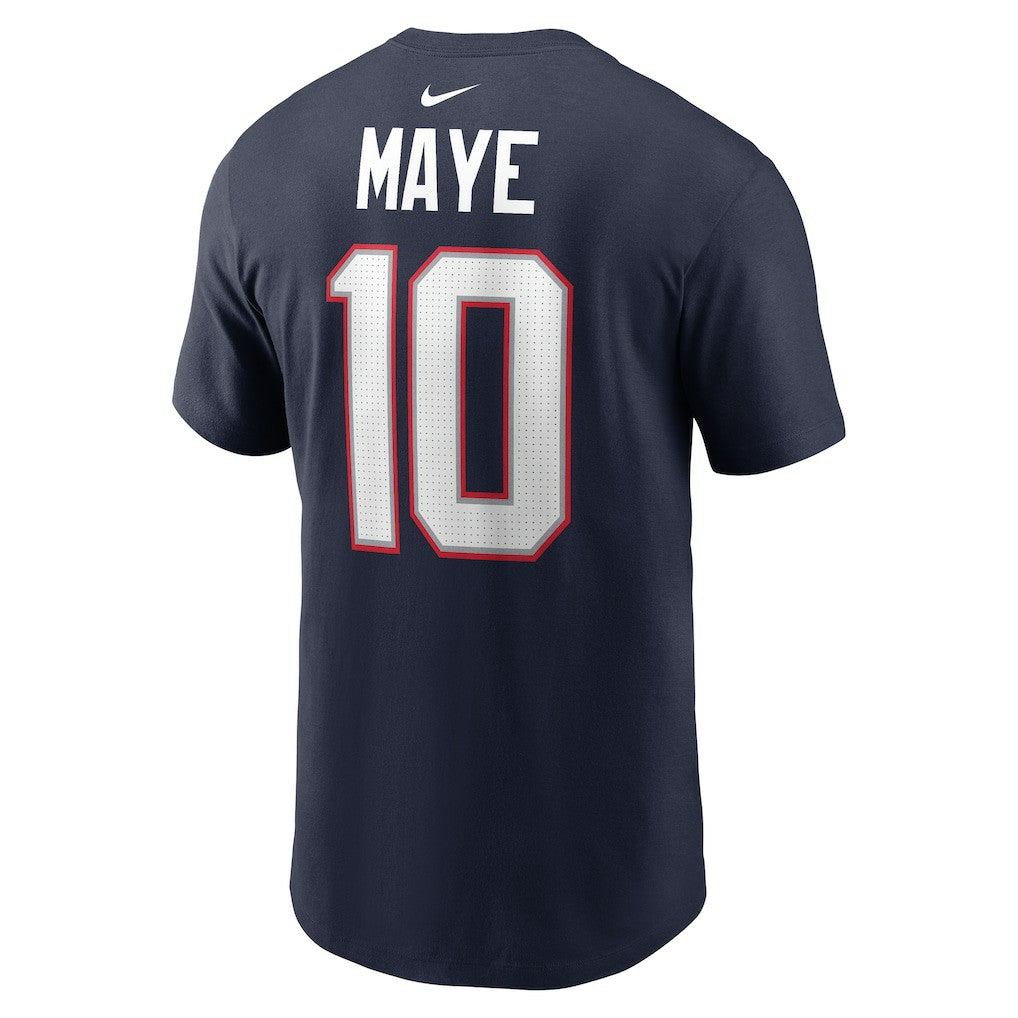 Drake Maye New England Patriots Name & Number T-Shirt - Navy | Nike discount