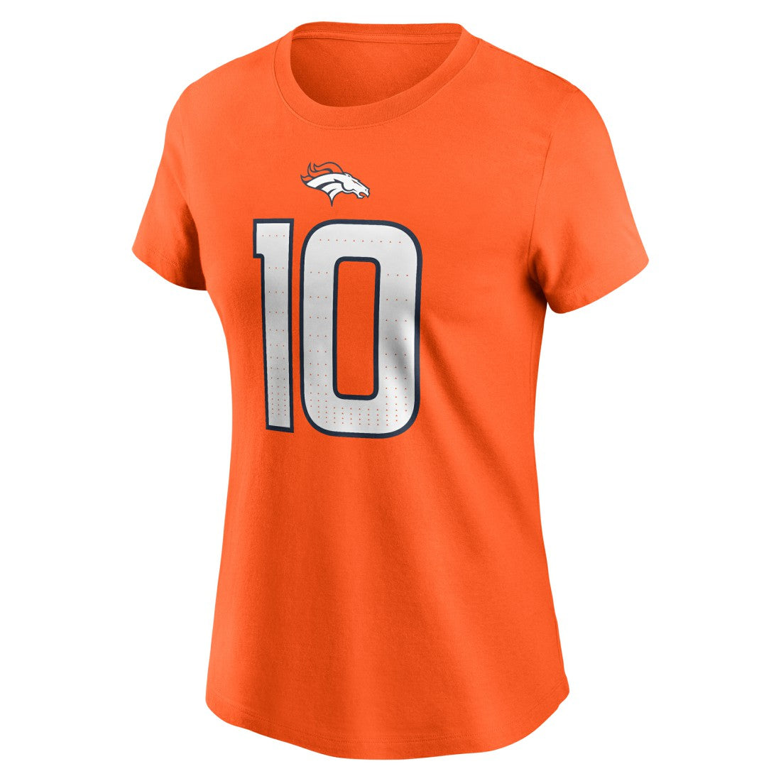 Bo Nix Denver Broncos Women's Name & Number T-Shirt - Orange | Nike sale