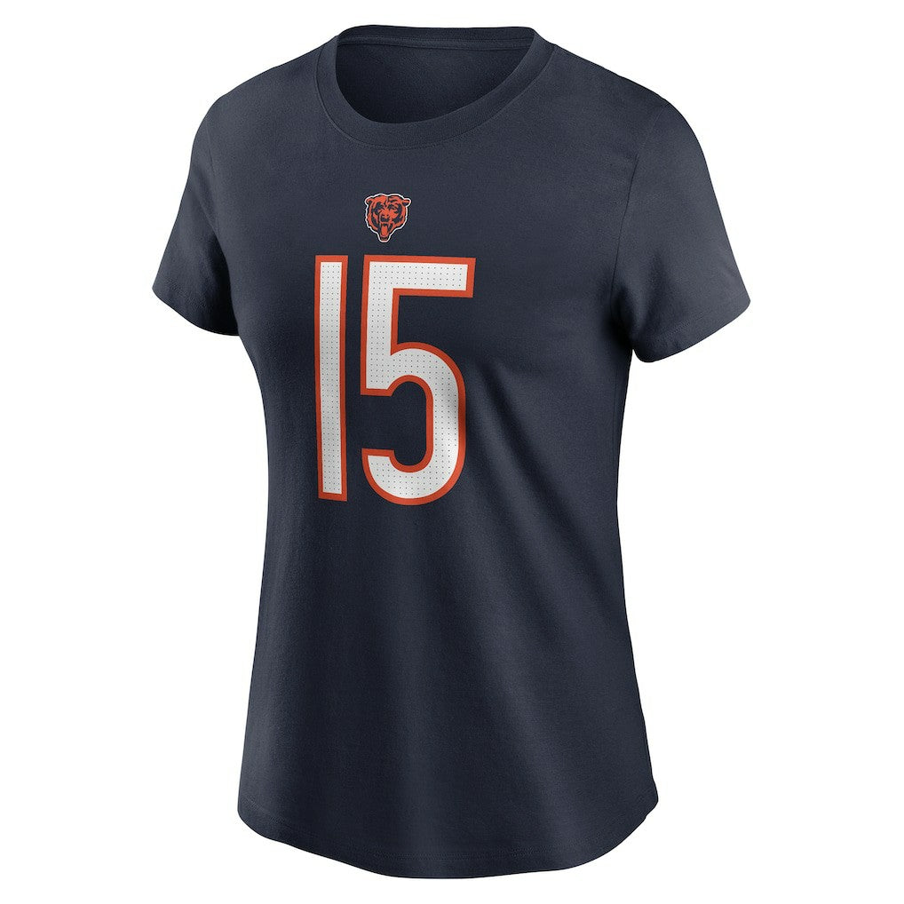 Rome Odunze Chicago Bears Women's Name & Number T-Shirt - Navy | Nike on sale