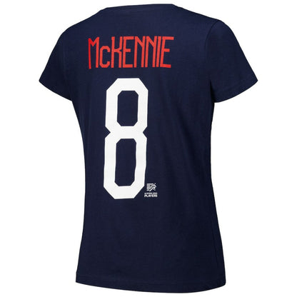 Weston McKennie USMNT Women's Name & Number T-Shirt - Navy discount