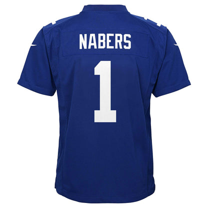 Malik Nabers New York Giants Youth Game Jersey - Royal | Nike sale