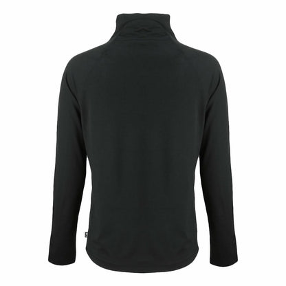 San Francisco 49ers Cutter & Buck Women's Coastline Epic Comfort Eco Recycled Funnel Neck Raglan Pullover Sweatshirt - Black for sale
