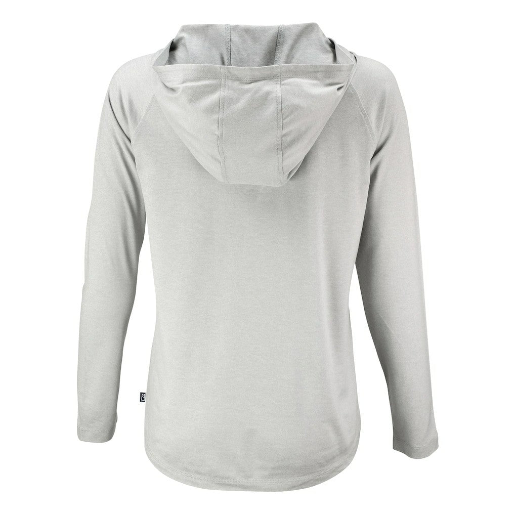 Buffalo Bills Cutter & Buck Women's Historic Coastline Epic Comfort Eco Recycled Raglan Pullover Hoodie - Gray sale