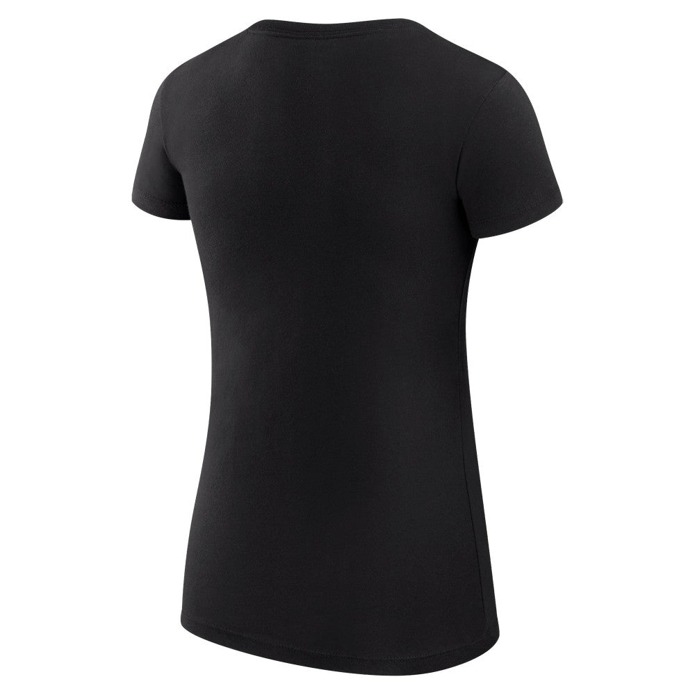 Arizona Diamondbacks G-III 4Her by Carl Banks Women's Super-Slim Fit Lightweight Collage Team Graphic Crew Neck T-Shirt - Black