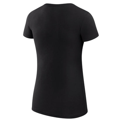 Arizona Diamondbacks G-III 4Her by Carl Banks Women's Super-Slim Fit Lightweight Collage Team Graphic Crew Neck T-Shirt - Black