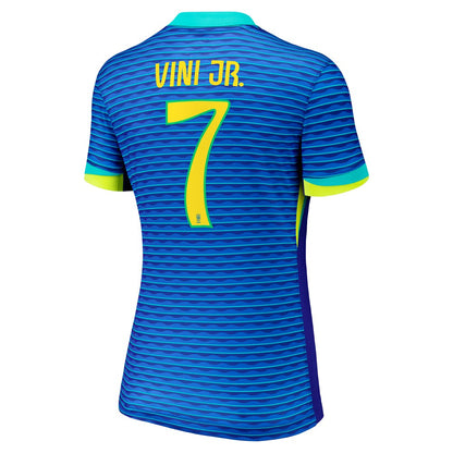 Vini Jr. Brazil National Team Women's 2024 Away Replica Jersey - Blue | Nike on sale