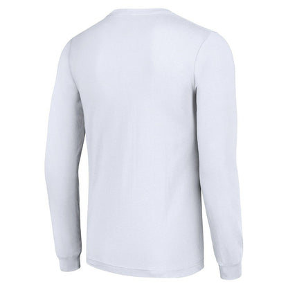 Minnesota Vikings Starter '80s Inspired Team Logo Long Sleeve T-Shirt - White on sale