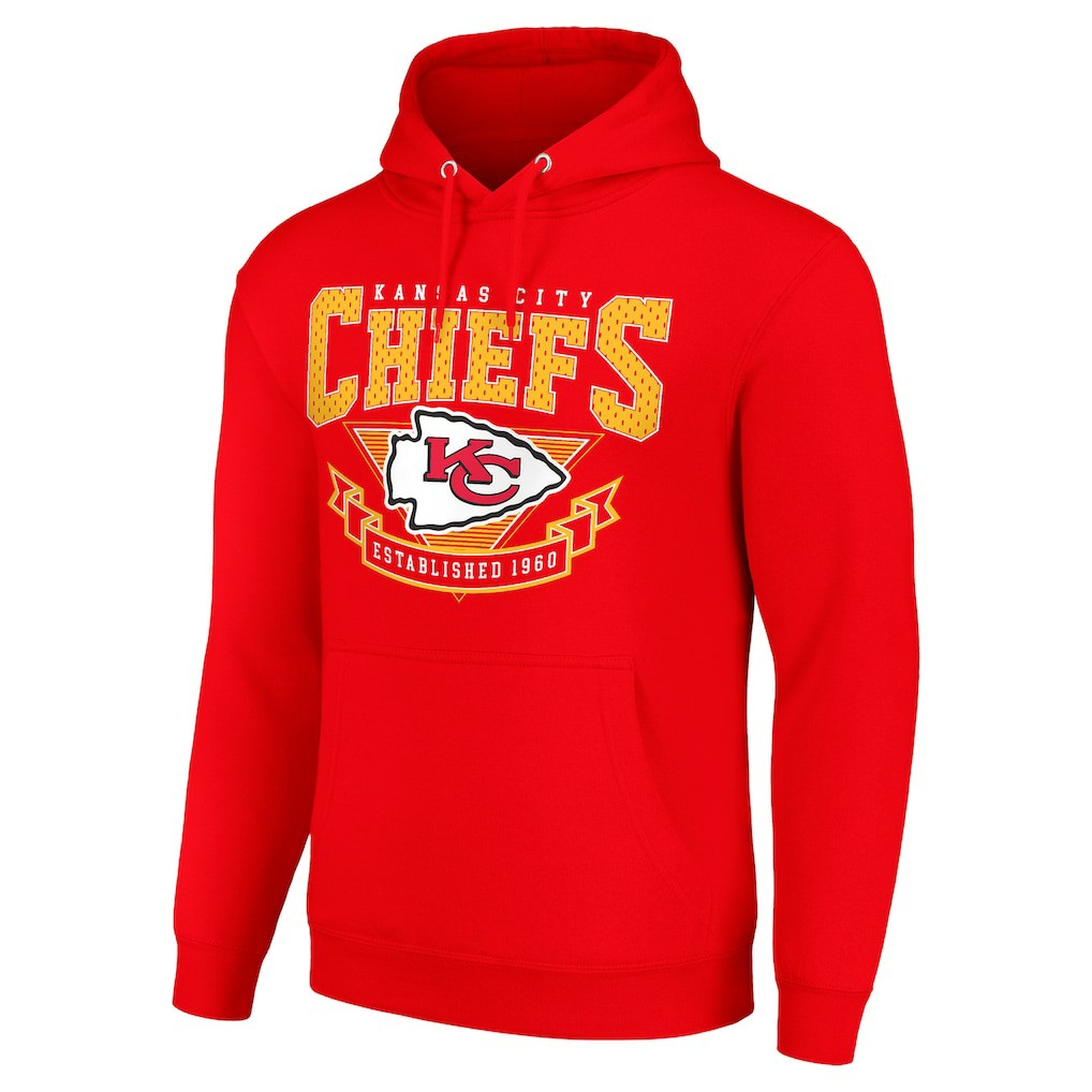 Kansas City Chiefs Starter ‘80s Inspired Pullover Hoodie - Red sale