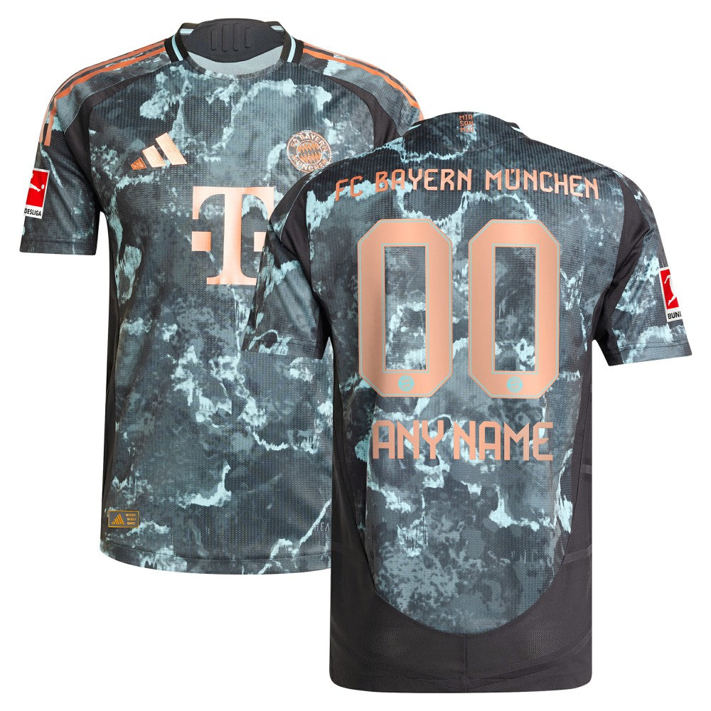 Bayern Munich 2024/25 Away Custom Jersey - Black | Adidas sale
