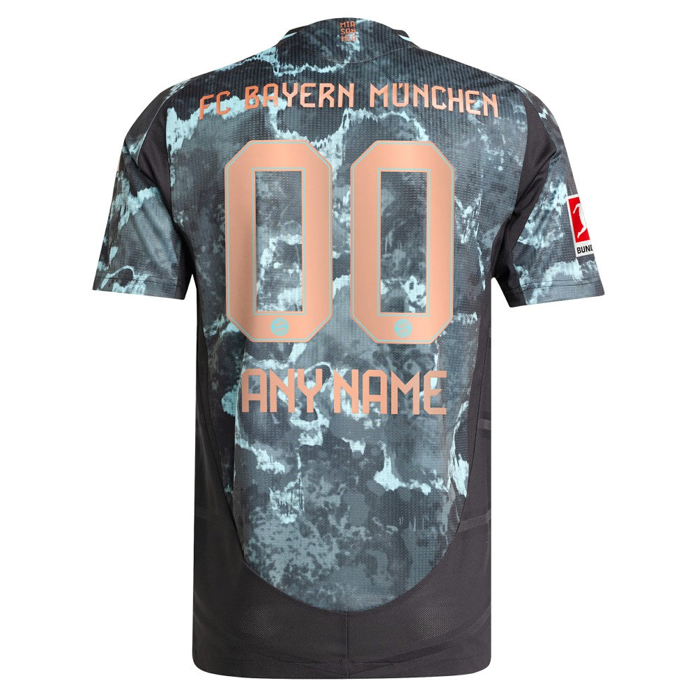 Bayern Munich 2024/25 Away Custom Jersey - Black | Adidas sale