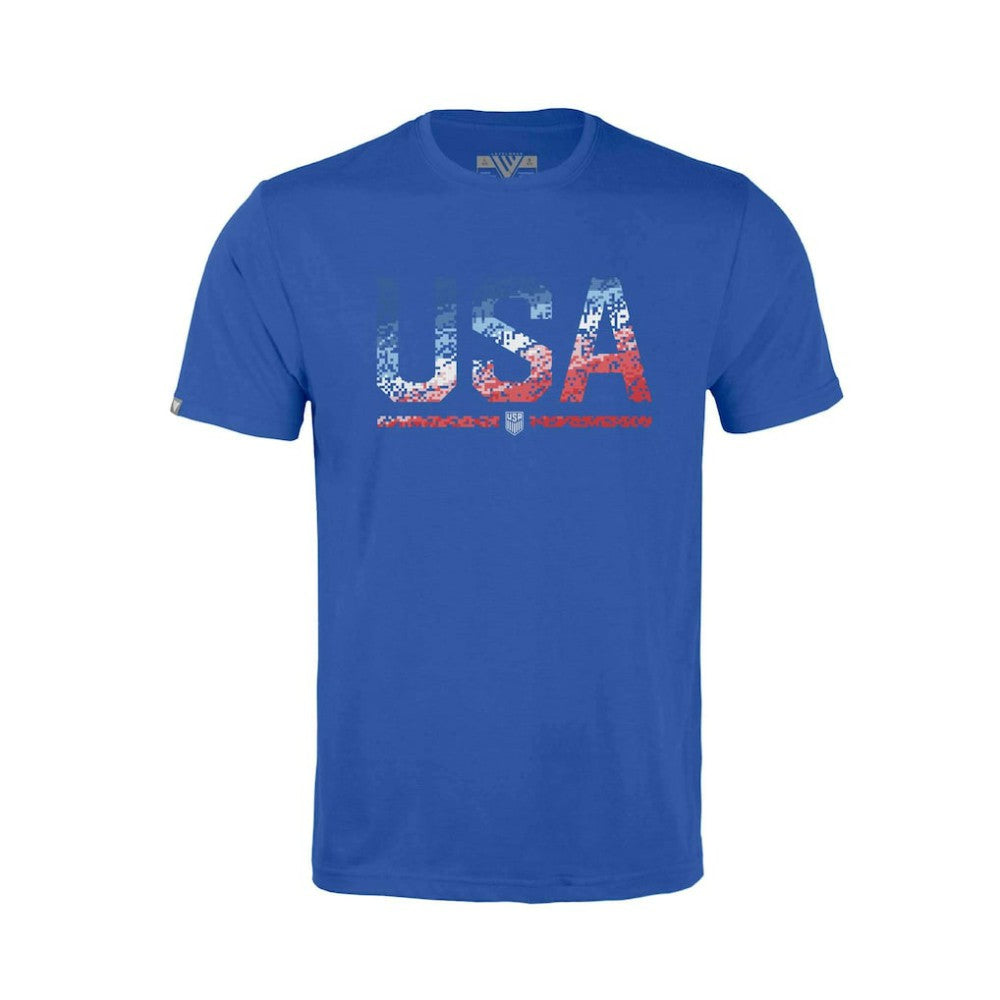 USMNT Levelwear Youth Little Richmond T-Shirt - Royal discount