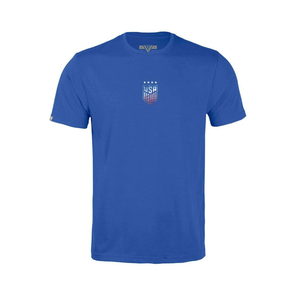 USWNT Levelwear Youth Little Richmond T-Shirt - Royal for sale