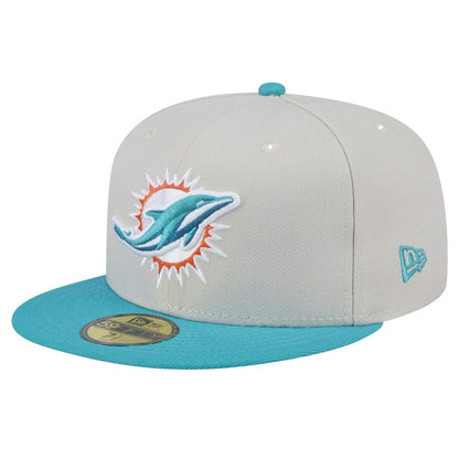 Miami Dolphins New Era Stoney 59FIFTY Fitted Hat outlet