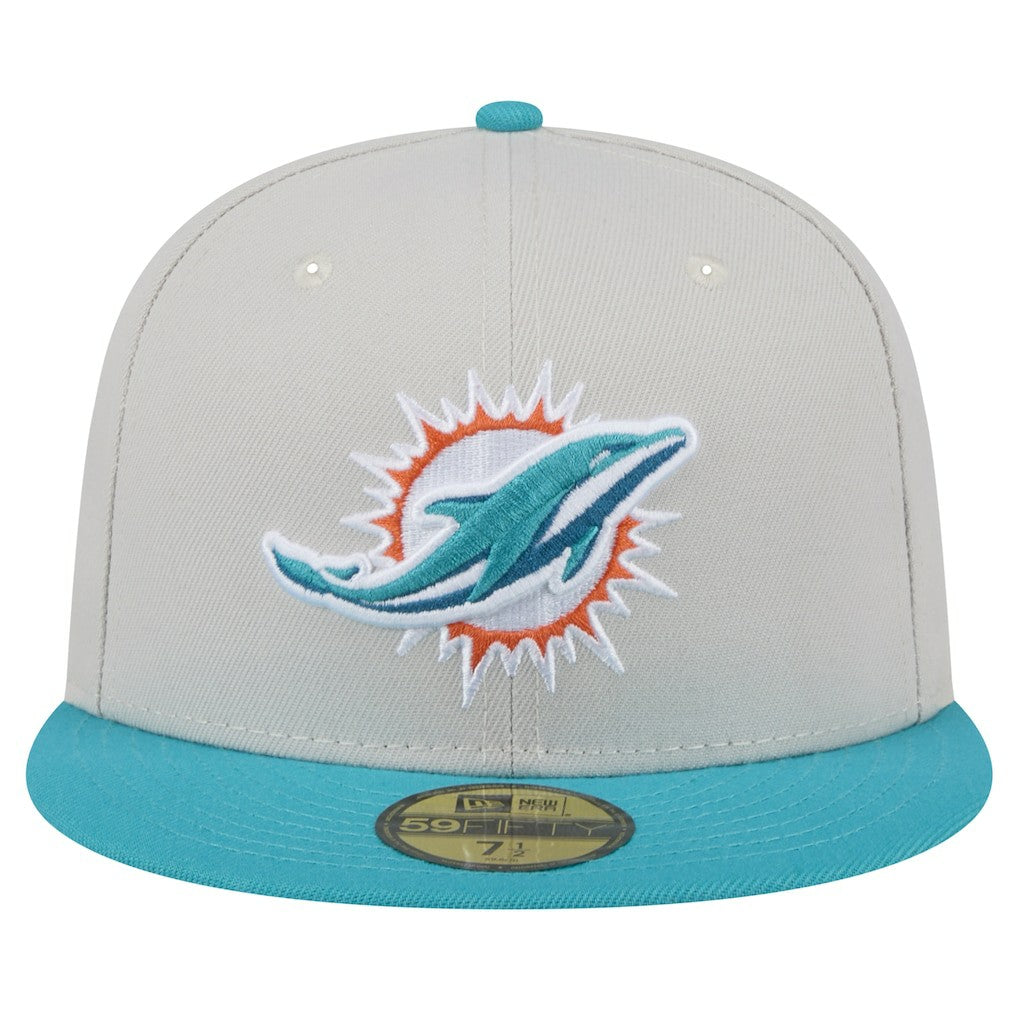 Miami Dolphins New Era Stoney 59FIFTY Fitted Hat outlet
