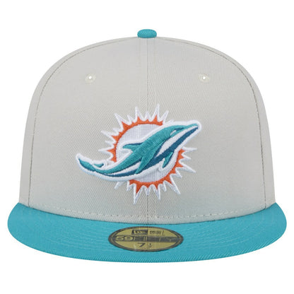 Miami Dolphins New Era Stoney 59FIFTY Fitted Hat outlet
