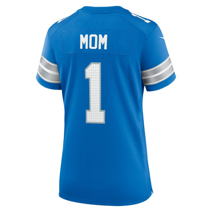 Number 1 Mom Detroit Lions Game Jersey - Blue | Nike discount