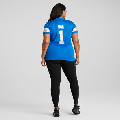 Number 1 Mom Detroit Lions Game Jersey - Blue | Nike discount