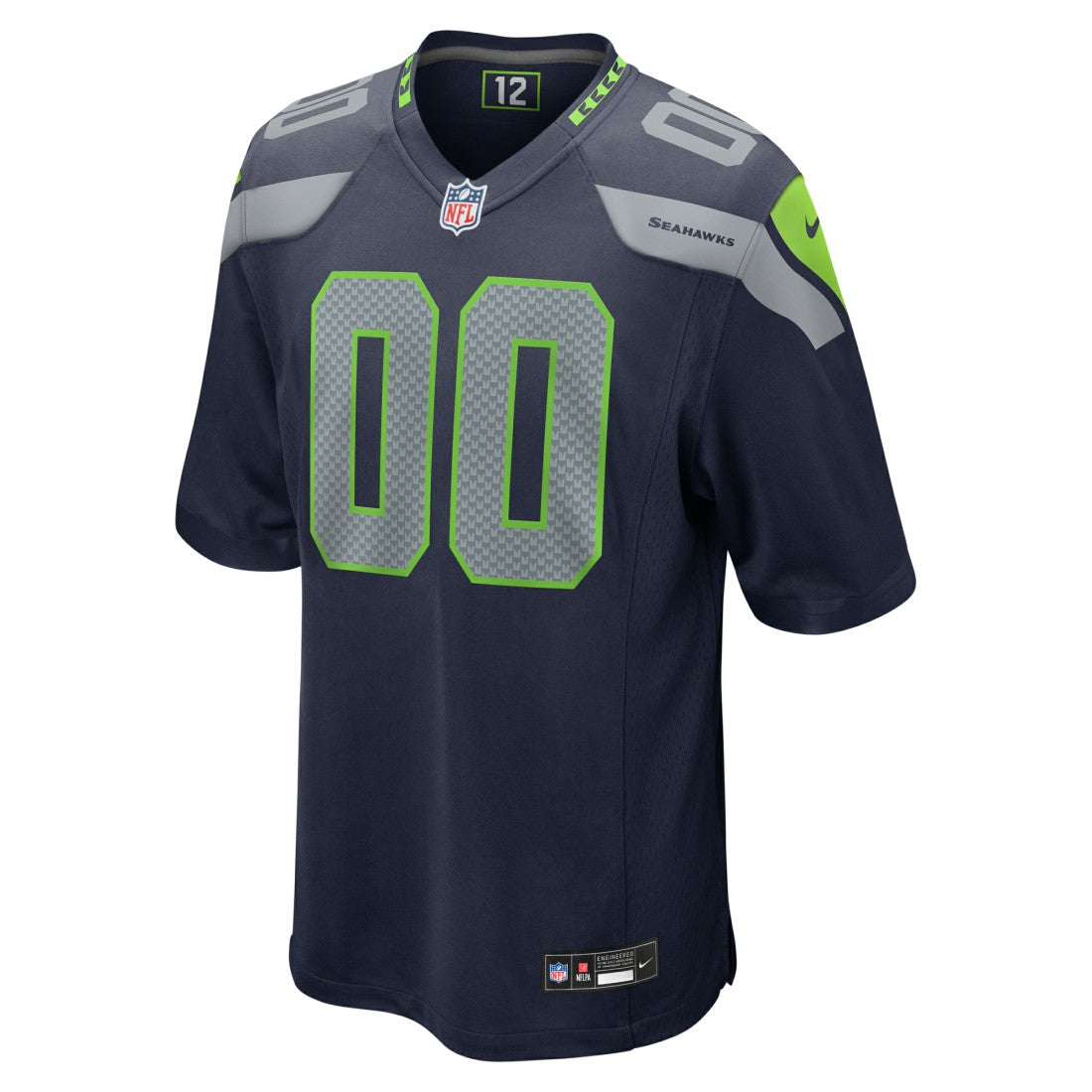 Seattle Seahawks Custom Game Jersey - College Navy | Nike online