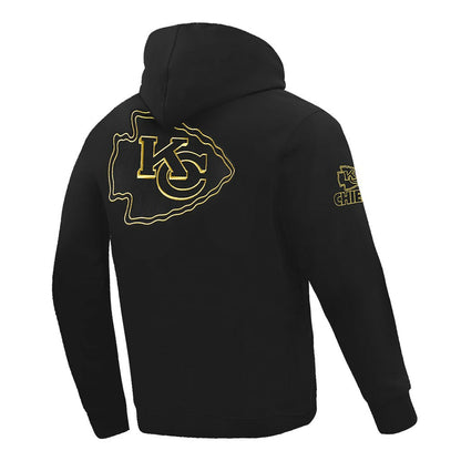 Kansas City Chiefs Pro Standard Classic Chenille Pullover Hoodie - Black sale