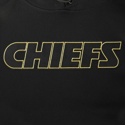 Kansas City Chiefs Pro Standard Classic Chenille Pullover Hoodie - Black sale
