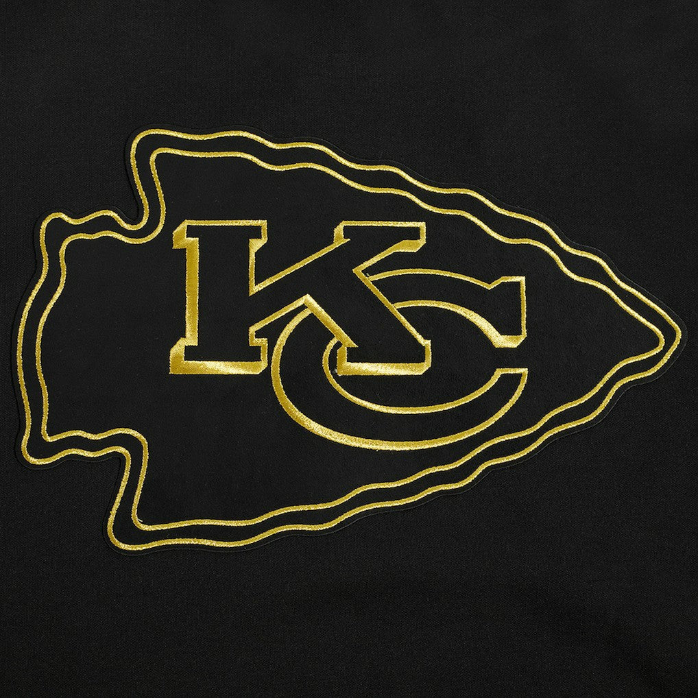 Kansas City Chiefs Pro Standard Classic Chenille Pullover Hoodie - Black sale