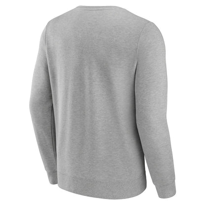 New York Mets Big Apple Baseball Pullover Sweatshirt - Gray