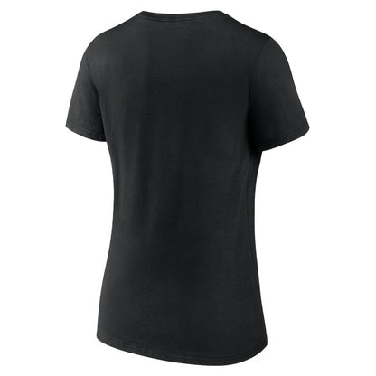 Chicago White Sox Women's South Siders V-Neck T-Shirt - Black