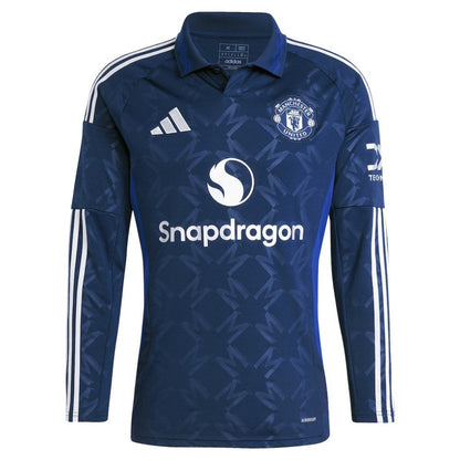 Manchester United 2024/25 Away Replica Long Sleeve Jersey - Navy | Adidas online
