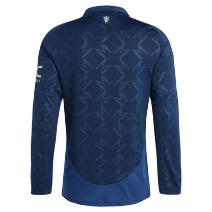 Manchester United 2024/25 Away Replica Long Sleeve Jersey - Navy | Adidas online