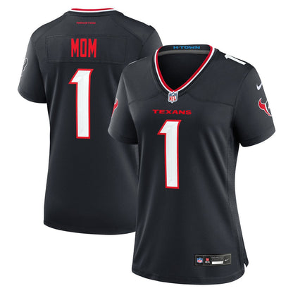 Houston Texans Women's #1 Mom Game Jersey - Navy | Nike outlet